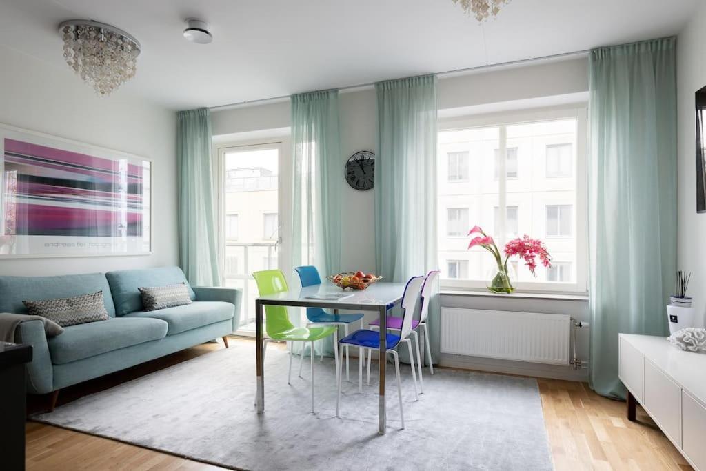 Апартаменты Modern Elegance I Hagastaden Стокгольм Экстерьер фото