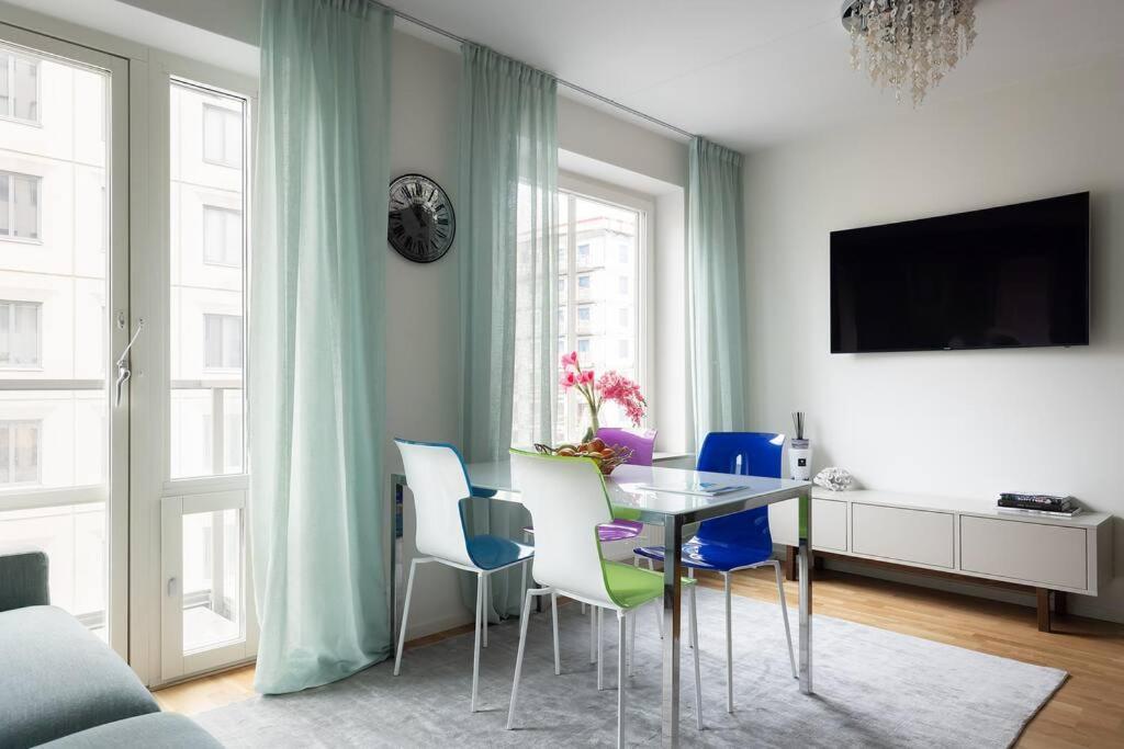 Апартаменты Modern Elegance I Hagastaden Стокгольм Экстерьер фото