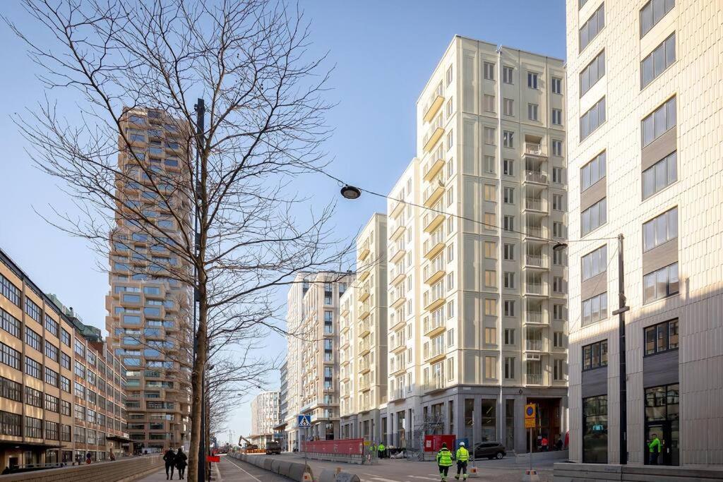 Апартаменты Modern Elegance I Hagastaden Стокгольм Экстерьер фото