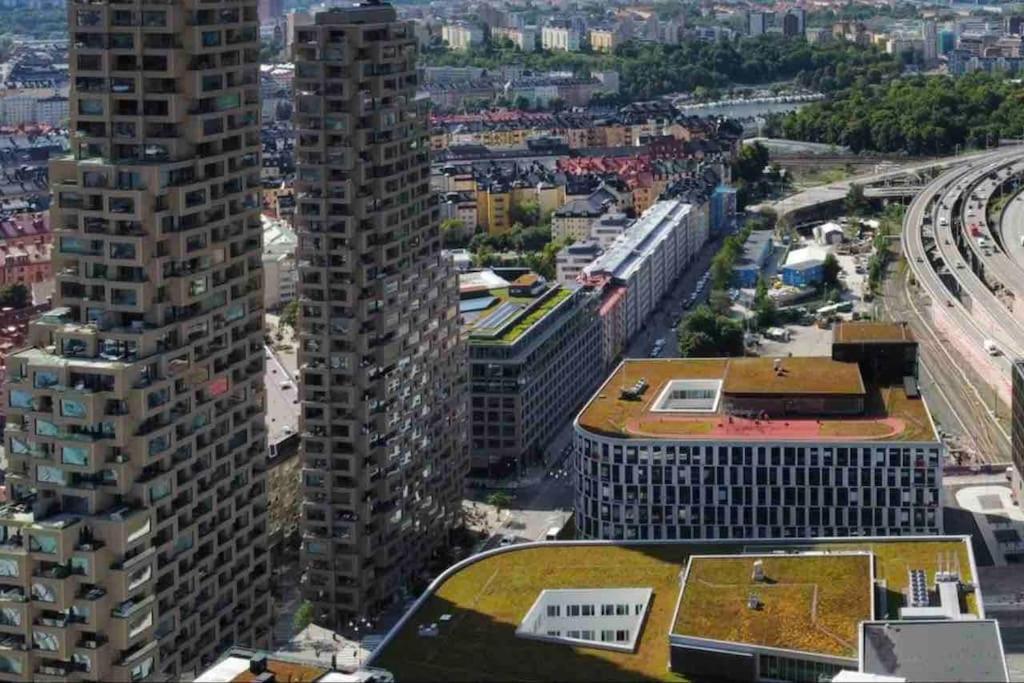 Апартаменты Modern Elegance I Hagastaden Стокгольм Экстерьер фото