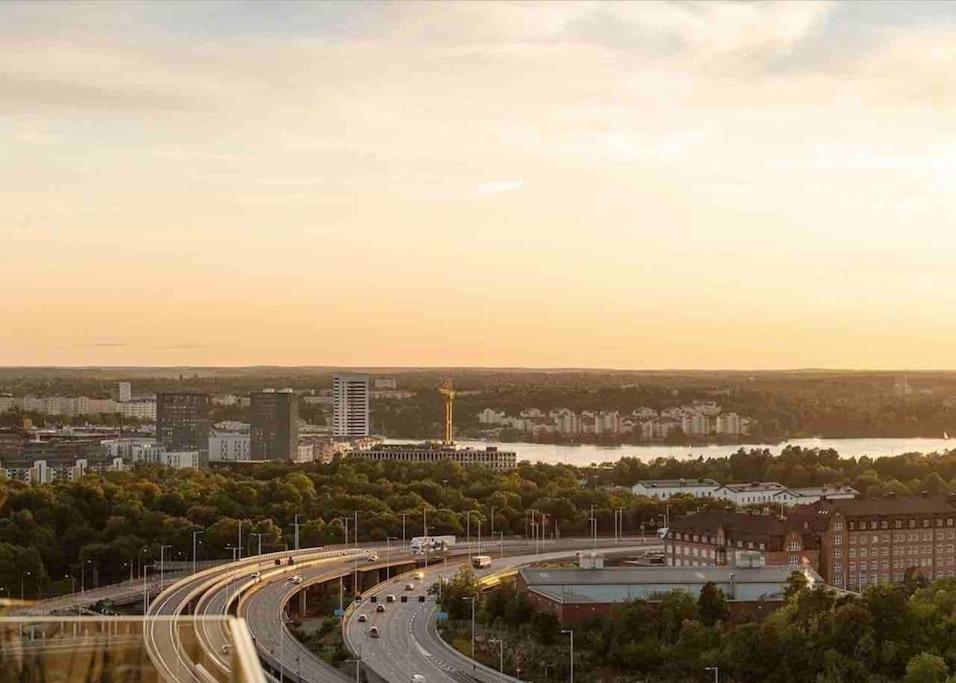 Апартаменты Modern Elegance I Hagastaden Стокгольм Экстерьер фото